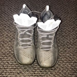 White and silver Jordan Melos